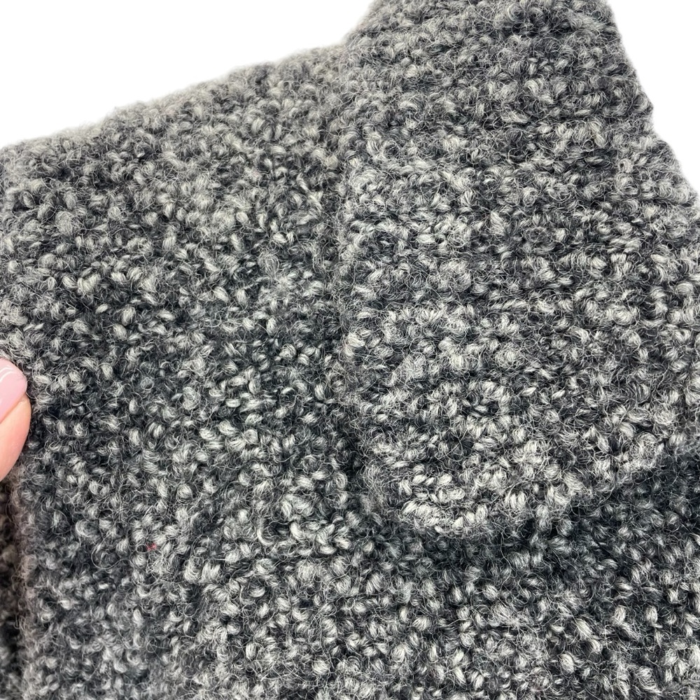 Talbots Wool Boucl Jacket Small Gray - image 5